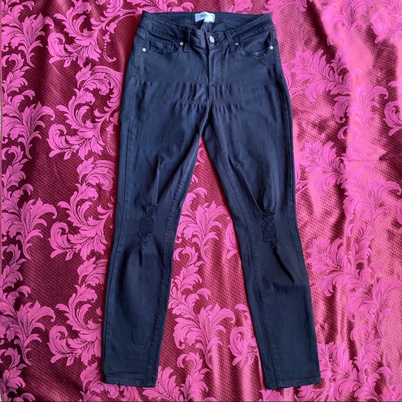 PAIGE Verdugo Ankle Distressed Jeans - Picture 2 of 4